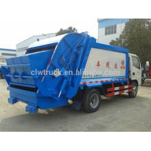 2015 Good Quality EuroIII and Euro IV Dongfeng 4m3 small size compact garbage trucks